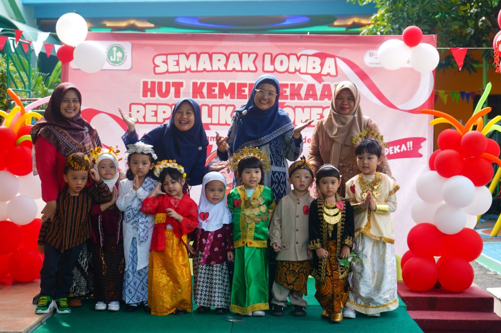 Commemoration of the 80th Anniversary of the Independence of the Republic of Indonesia Instilling National Values from an Early Age