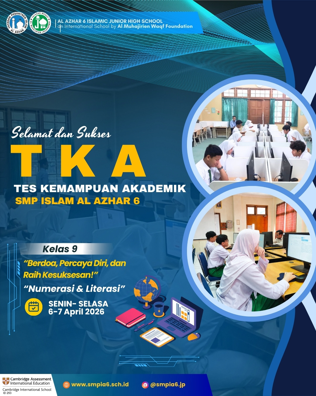 Academic Competency Test (TKA) for Grade 9 Al-Azhar 6