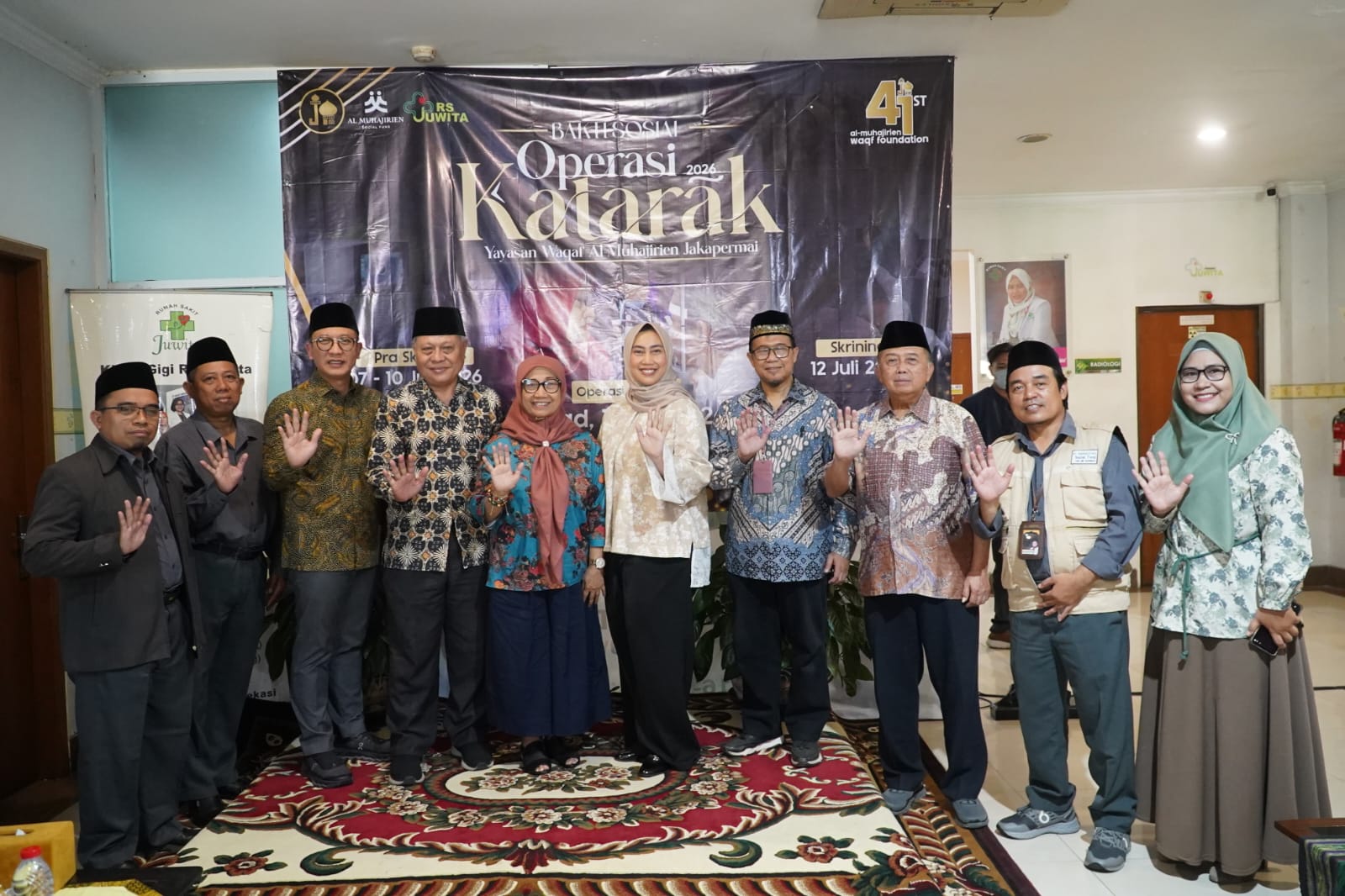 41st Anniversary of Yayasan Waqaf Al Muhajirien Strengthens Its Commitment to Community Benefit Through Fifth Annual Free Cataract Surgery Program
