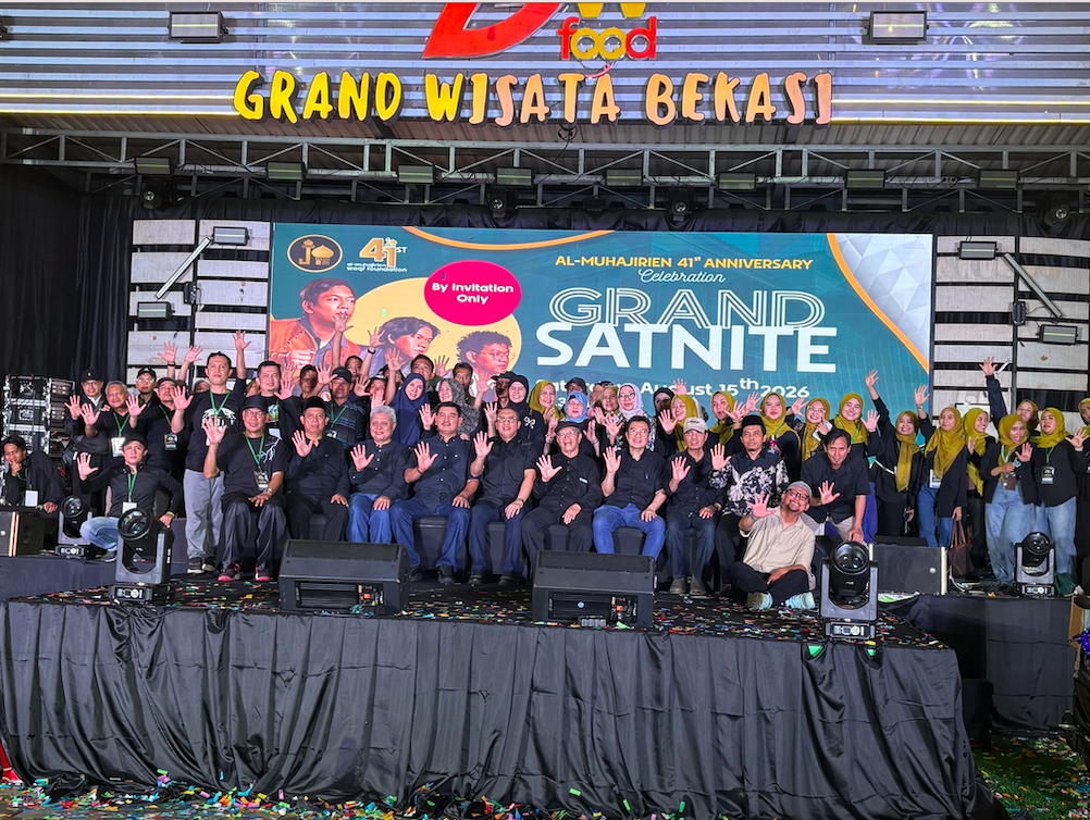 Al-Muhajirien Jakapermai Waqf Foundation Marks 41st Anniversary with Community Festival, Social Outreach, and Student Talent Show Featuring D'Masiv, Drawing 2,700 Residents in Grand Wisata