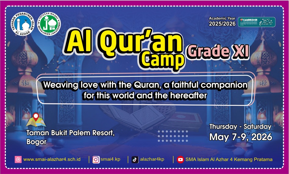 Grade 11 Students of SMA Islam Al Azhar 4 Participate in Al-Qur’an Program