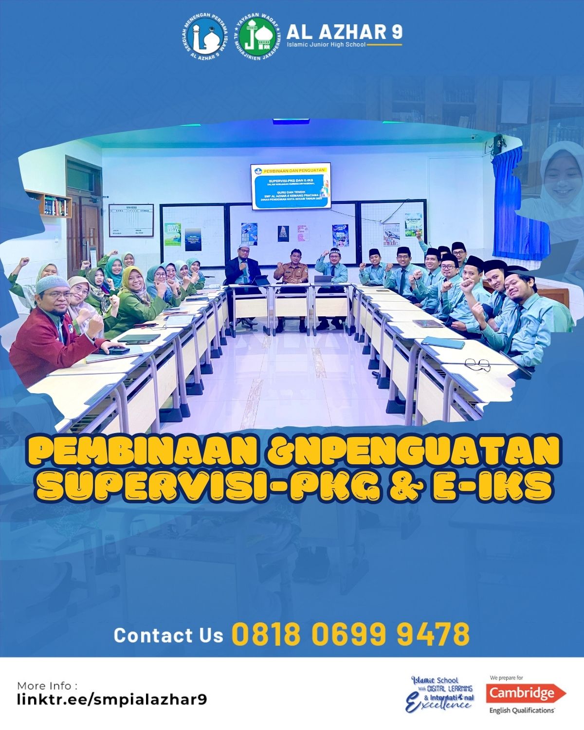 Development and Strengthening of Supervision—PKG and E-IKS in National Curriculum Policy