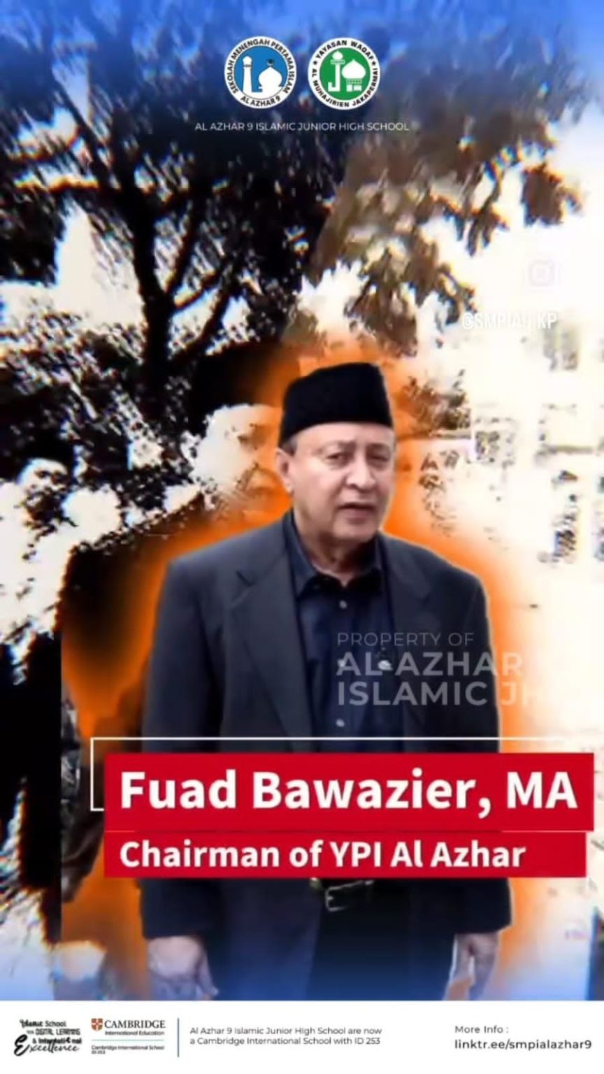 Visit of the YPI Al Azhar Chairman, Dr. Fuad Bawazier, MA, to SMP Islam Al Azhar 9