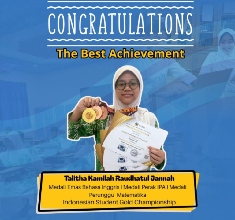 Talitha Kamilah Wins Three Medals in the Indonesian Students Gold Championship