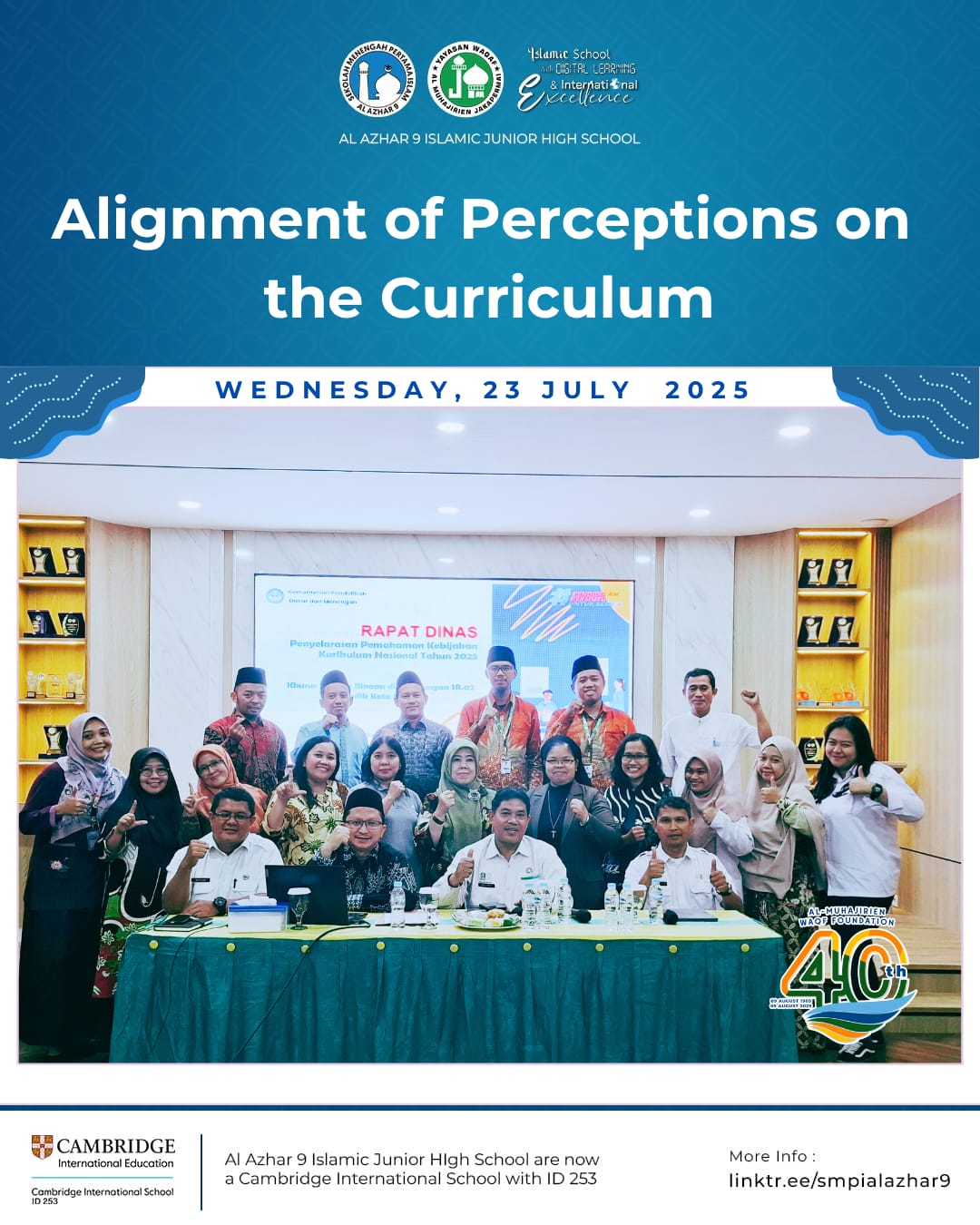 Alignment of Perceptions about the Curriculum