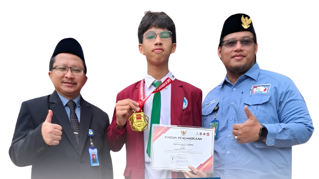 Dzaki Milano A. Chandra Wins 1st Place in Beginner Cadet Boys’ Kyorugi at the CNN Indonesia