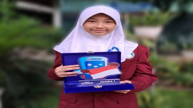 Aurel Quenna Calista Wins 1st Place in the Fashion Show Competition at the Jakarta People’s Festival