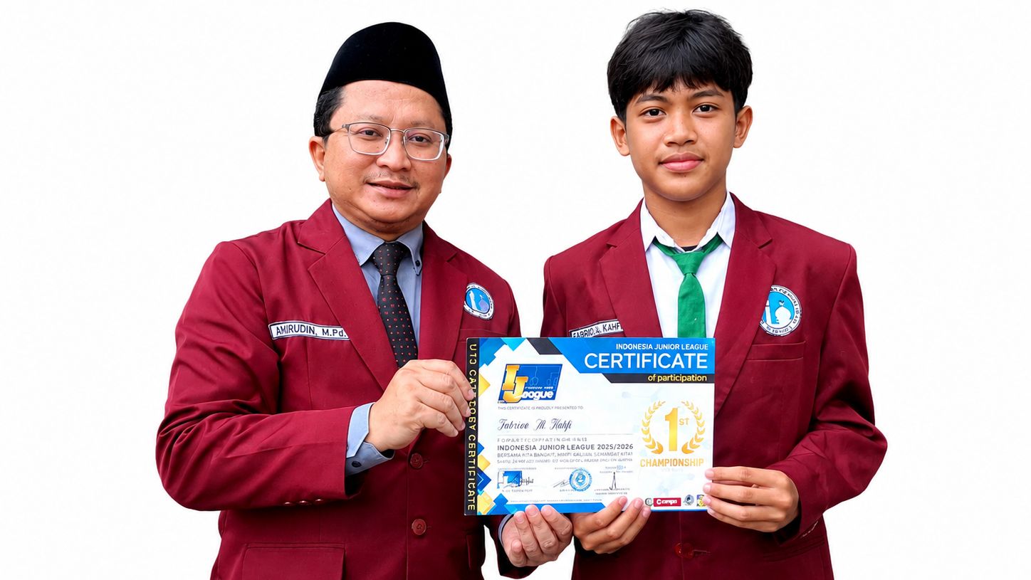 Dominating the Pitch! Fabrizio Alkahfi Wins the Indonesia Junior League Championship
