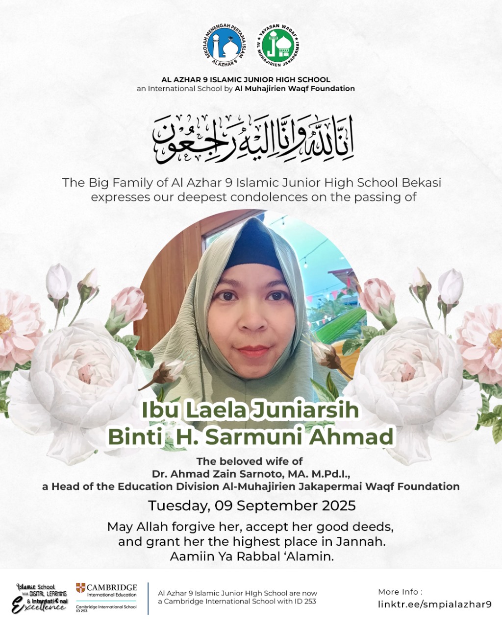 Inna lillahi wa inna ilaihi raji'un