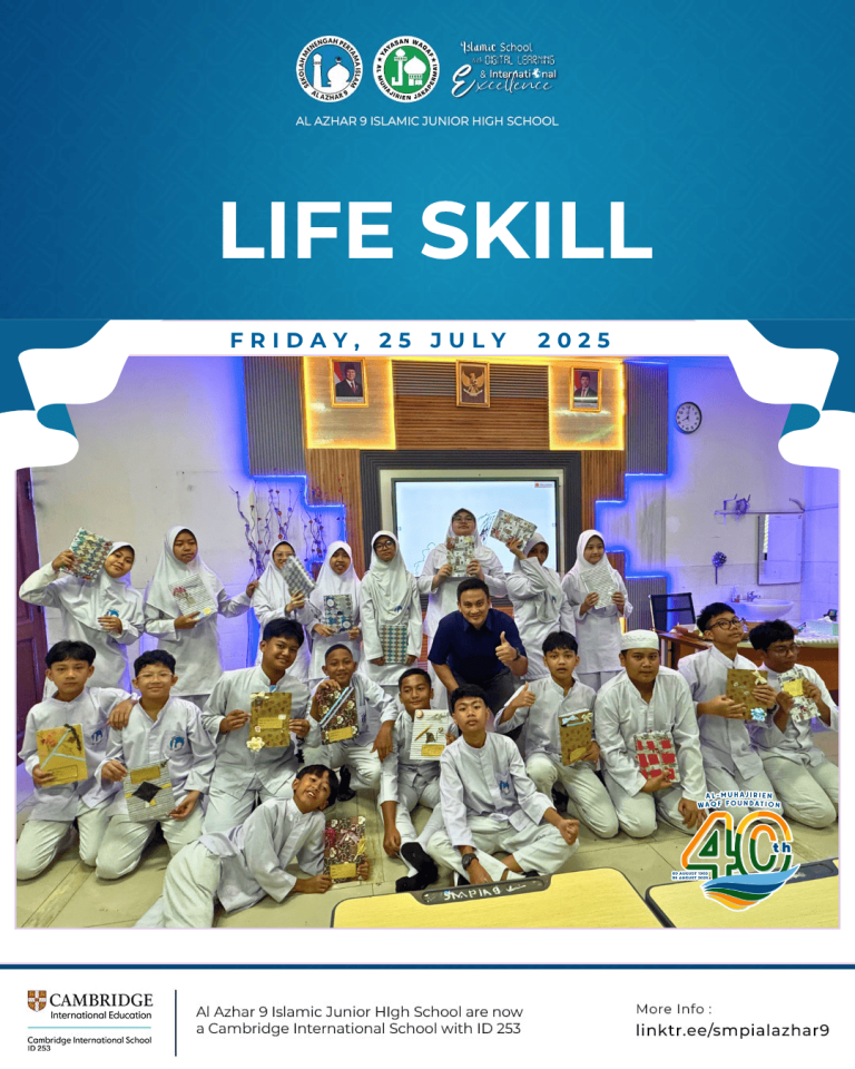 Life Skills: Practicing how to wrap books neatly