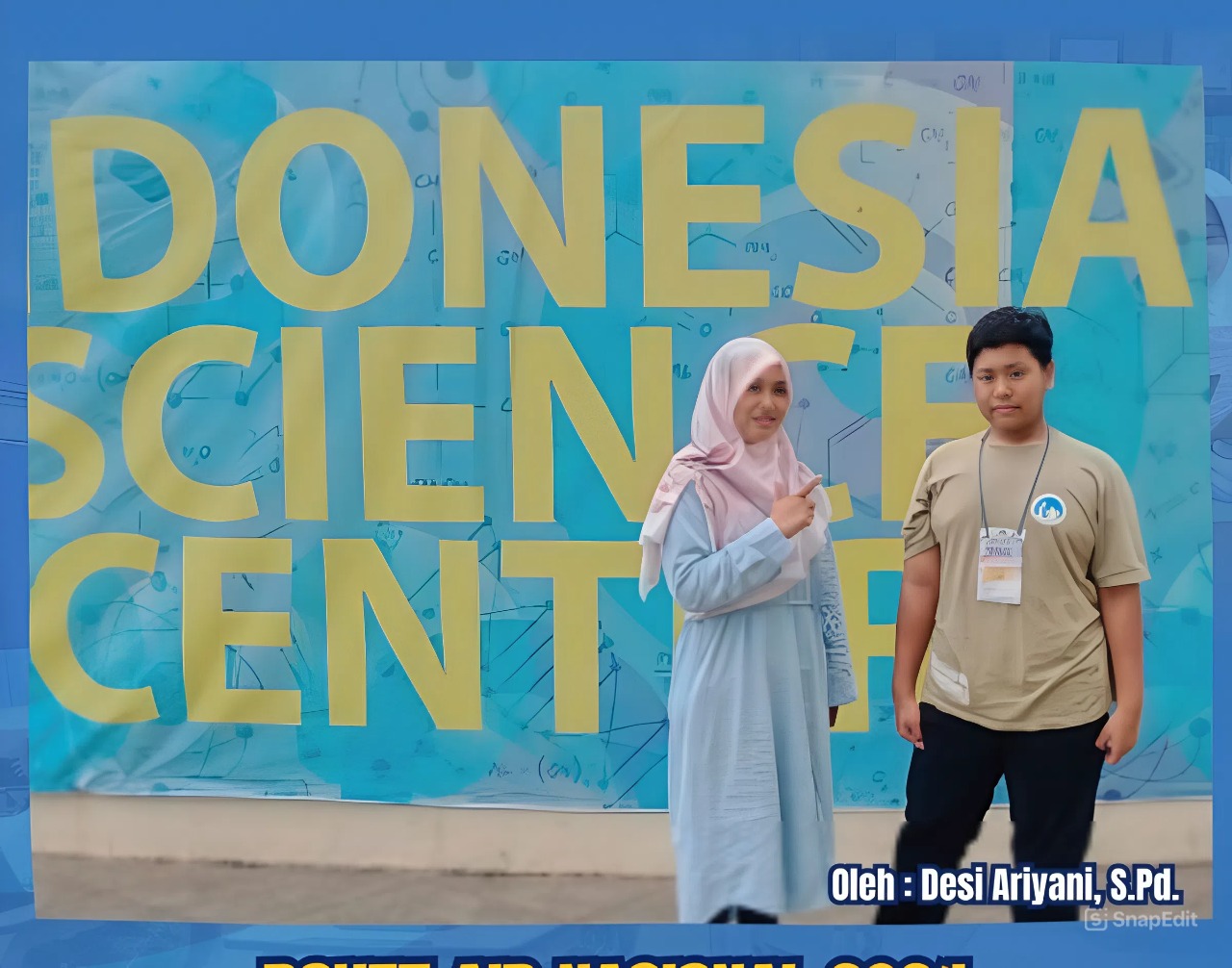 Muhammad Wildan Nurcholis mewakili Bekasi di Kompetisi Roket Air Nasional