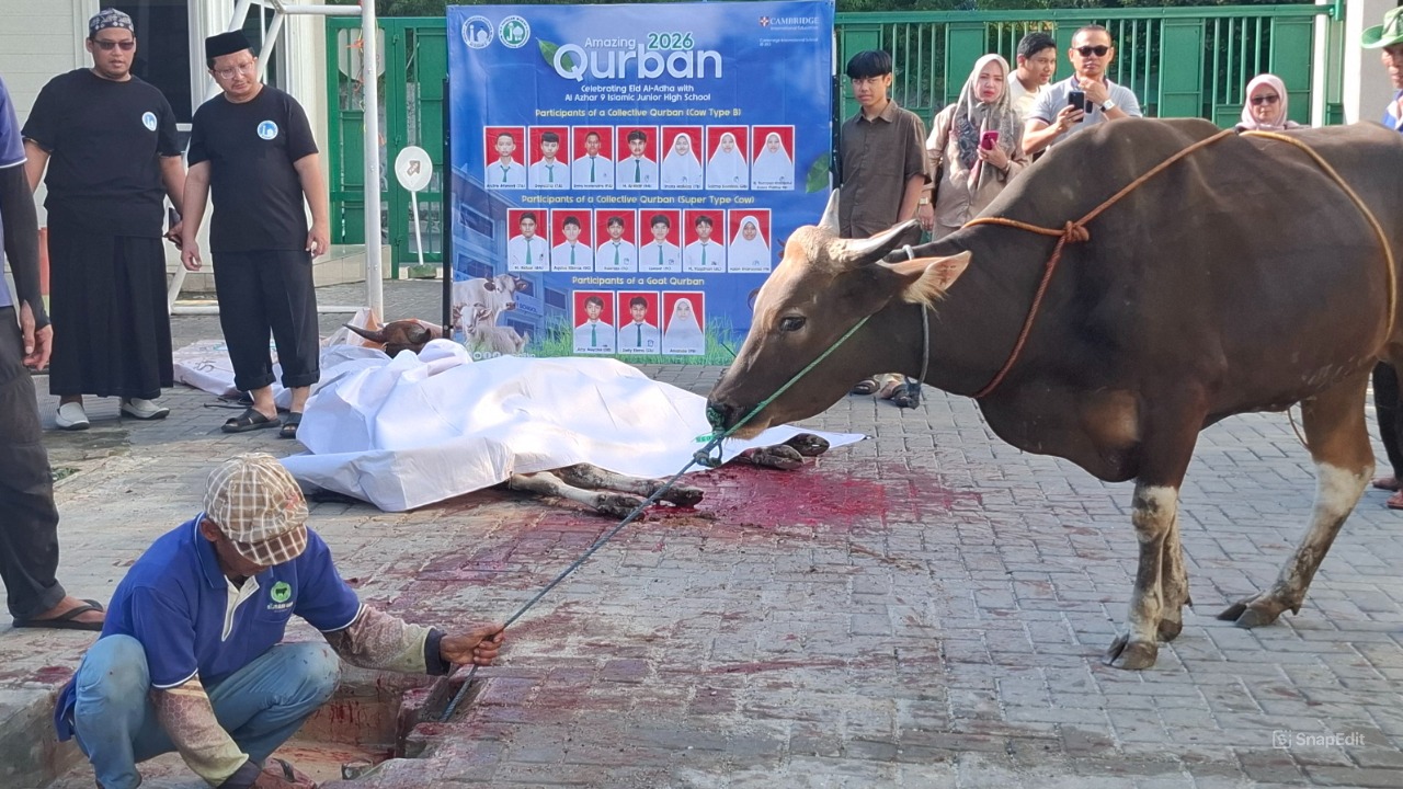 Amazing Qurban 2026 at Al Azhar 9 Islamic Junior High School Bekasi: Fostering the Spirit of Sharing and Compassion During Eid al-Adha
