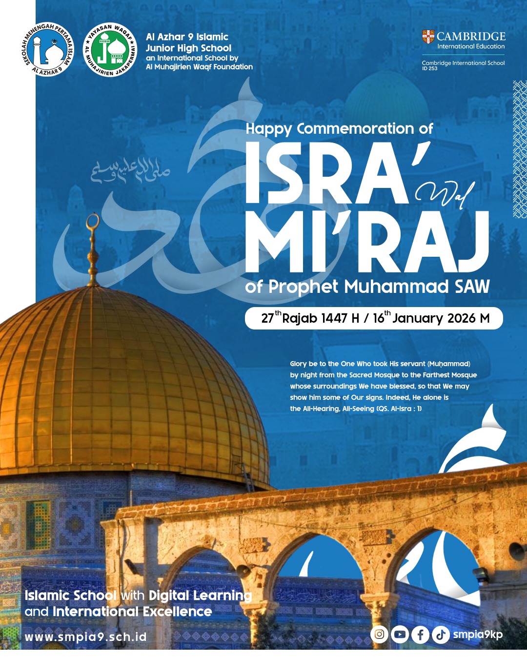 Isra' Mi'raj of Prophet Muhammad