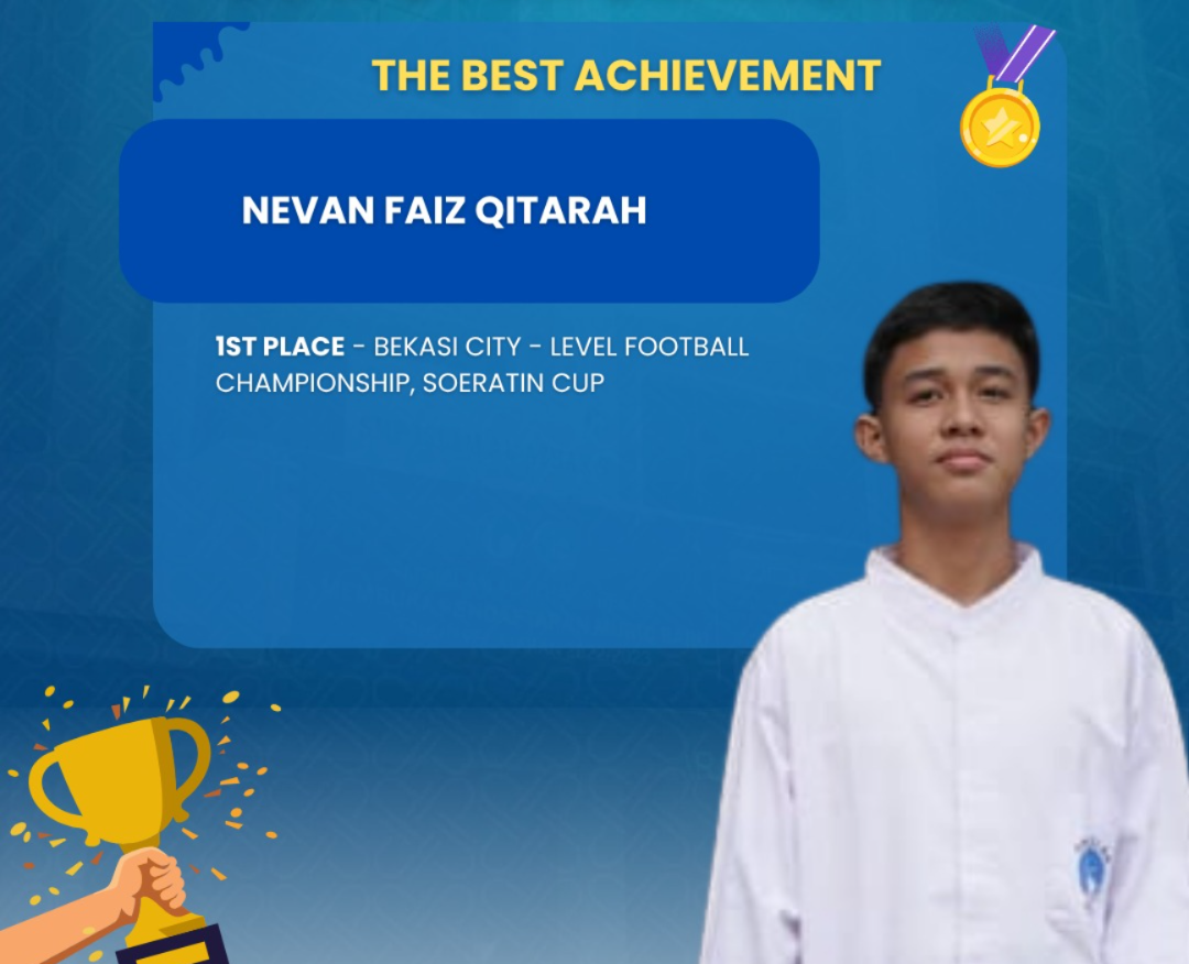 Nevan Faiz Qitarah Wins 1st Place in Soccer at the Soeratin Cup Bekasi City