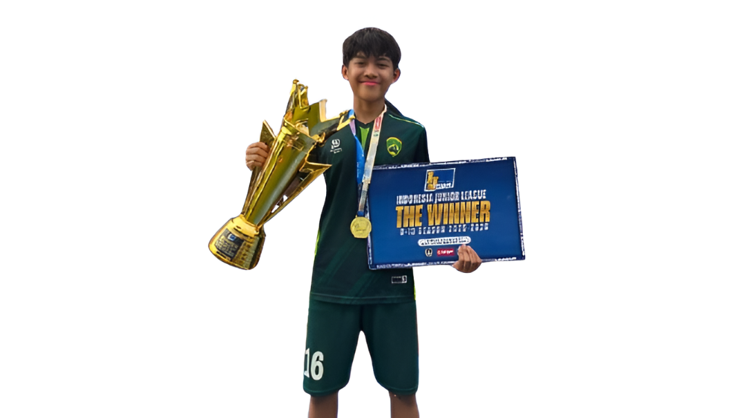 Fabrizio Al Kahfi Shines at IJL All Star Wins 1st Place in Football