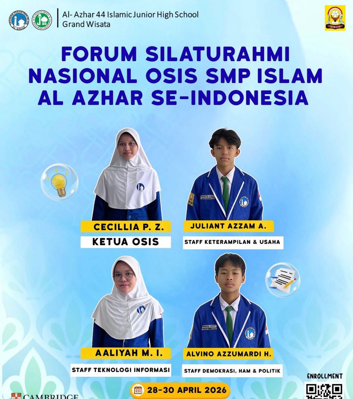 National Gathering Forum of Al Azhar Junior High OSIS