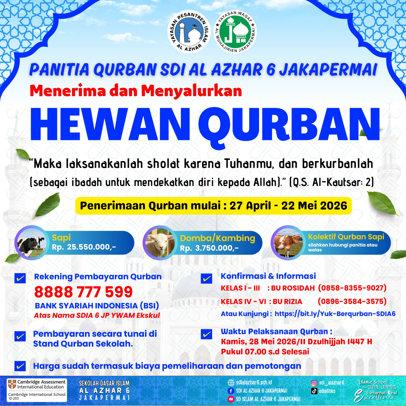 Celebrate Eid Al - Adha 1447H